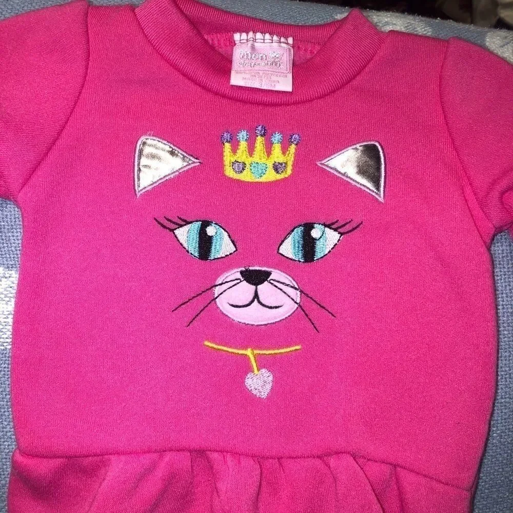 NWOT Infant 3-6M Mon Petit Long Sleeve Sweatshirt